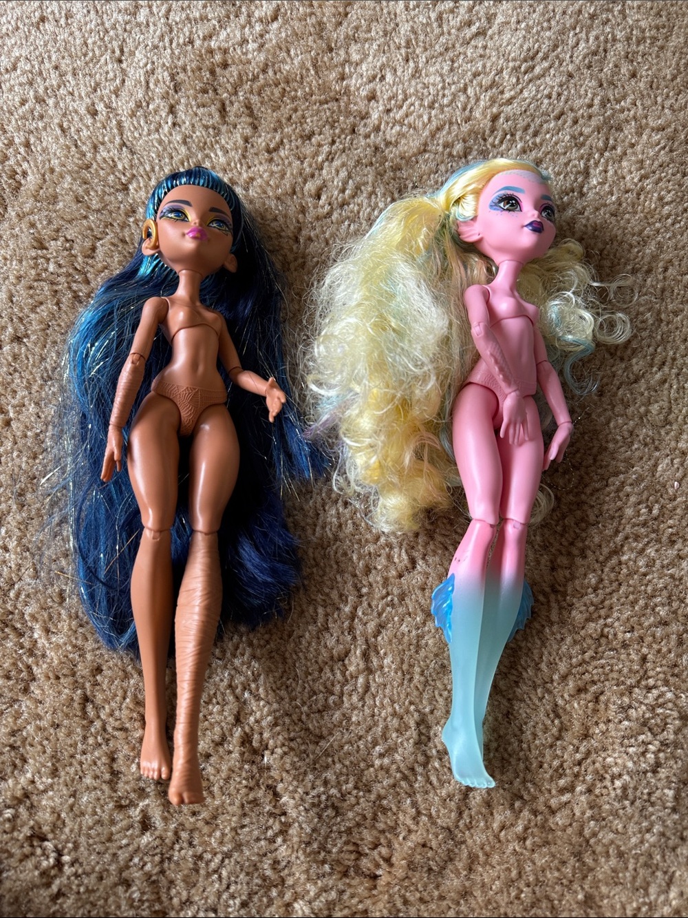 Monster High Cleo and Laguna Dolls